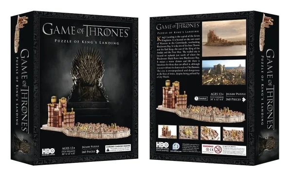 Diverse 4D Cityscape – Game Of Thrones – Kings Landing 3D Puzzle 3