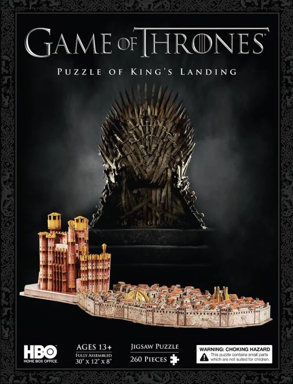 Diverse 4D Cityscape – Game Of Thrones – Kings Landing 3D Puzzle 4