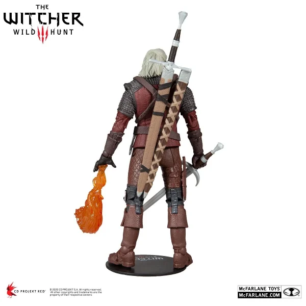 McFarlane Toys The Witcher 3 Wild Hunt – Geralt Von Riva (Wolf Armor) Figur 5