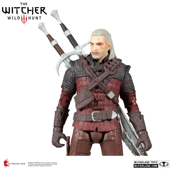 McFarlane Toys The Witcher 3 Wild Hunt – Geralt Von Riva (Wolf Armor) Figur 7