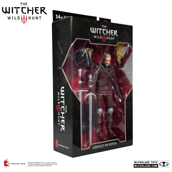McFarlane Toys The Witcher 3 Wild Hunt – Geralt Von Riva (Wolf Armor) Figur 10