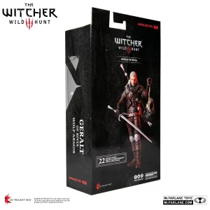 McFarlane Toys The Witcher 3 Wild Hunt – Geralt Von Riva (Wolf Armor) Figur 31