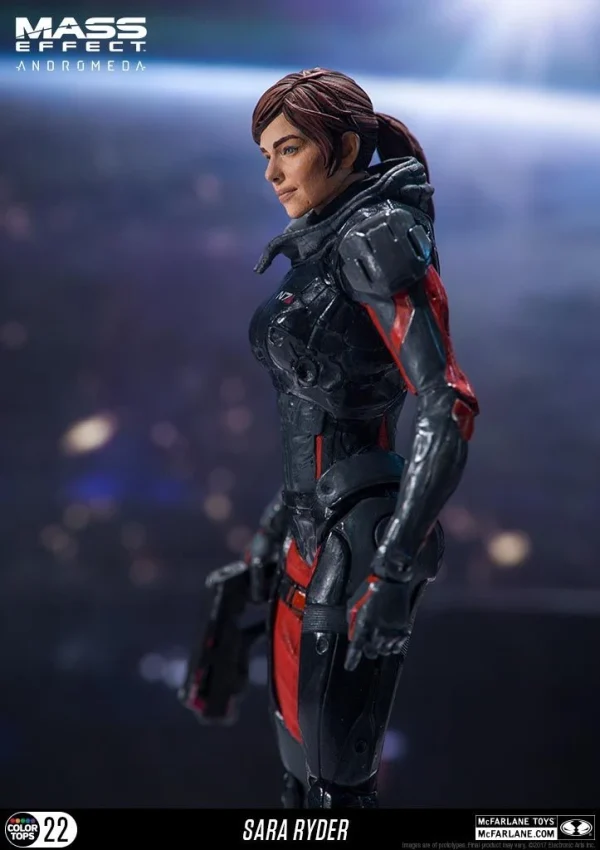 McFarlane Toys Mass Effect: Andromeda – Sara Ryder Color Tops Figur 8