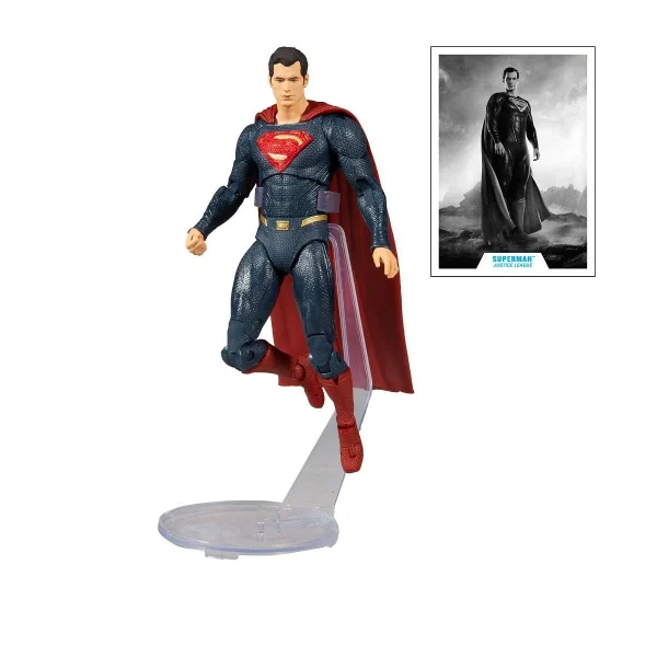 McFarlane Toys DC Justice League Movie – Superman Blue/Red Suit Figur 1