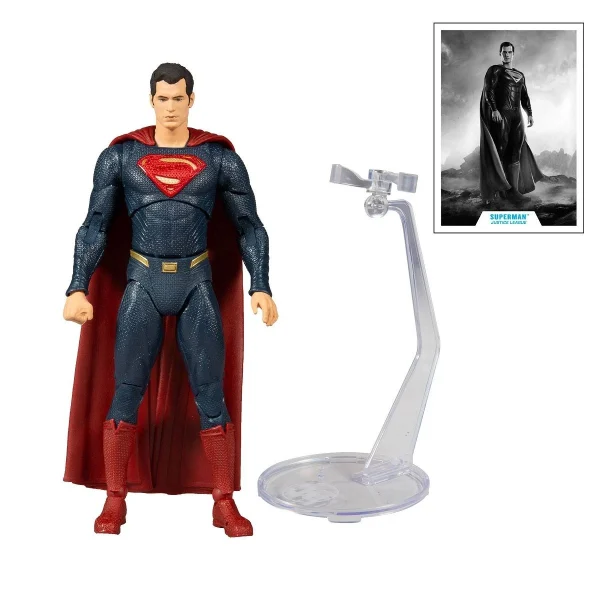 McFarlane Toys DC Justice League Movie – Superman Blue/Red Suit Figur 3
