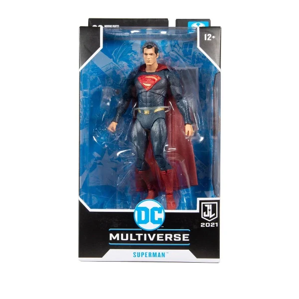 McFarlane Toys DC Justice League Movie – Superman Blue/Red Suit Figur 9