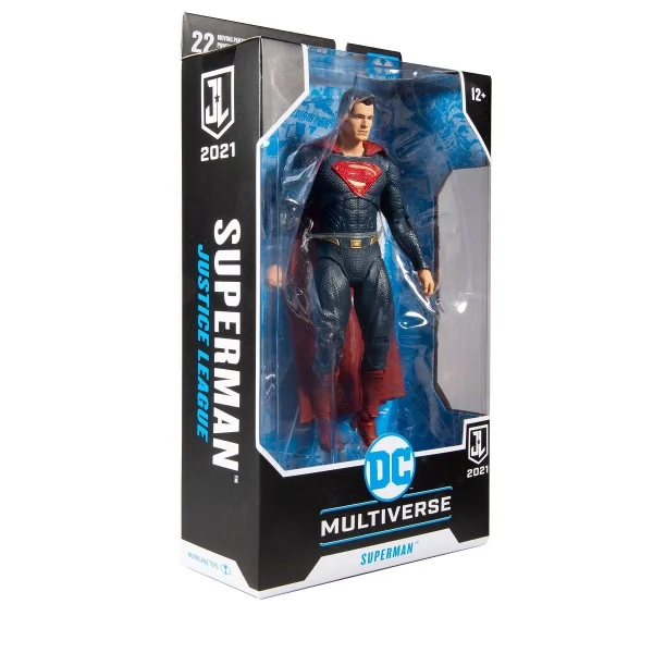 McFarlane Toys DC Justice League Movie – Superman Blue/Red Suit Figur 10