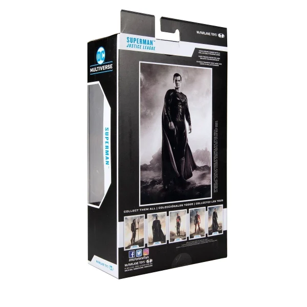 McFarlane Toys DC Justice League Movie – Superman Blue/Red Suit Figur 11