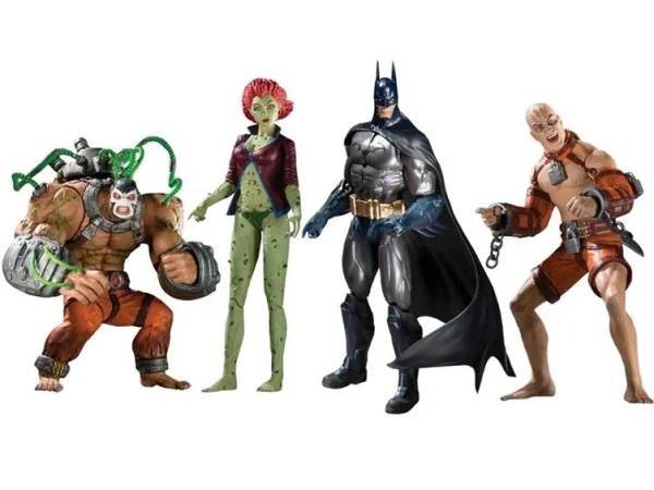 DC Direct Batman – Arkham Asylum Series II 4er Figuren Set 1