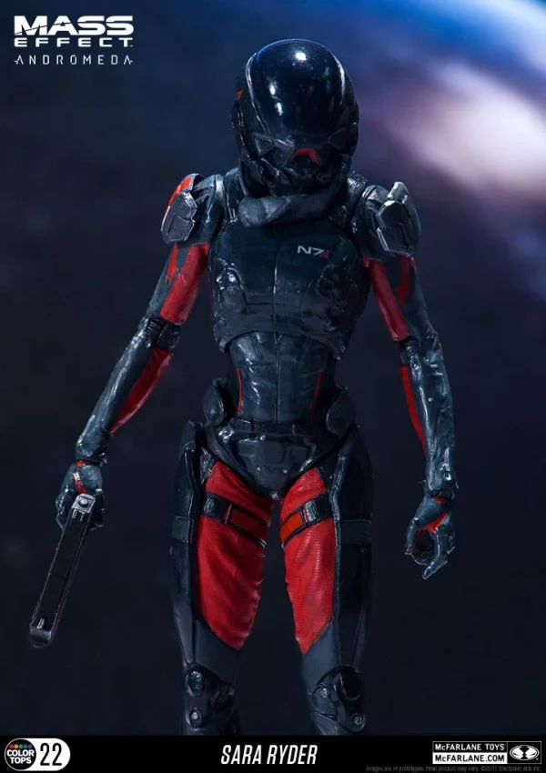 McFarlane Toys Mass Effect: Andromeda – Sara Ryder Color Tops Figur 4