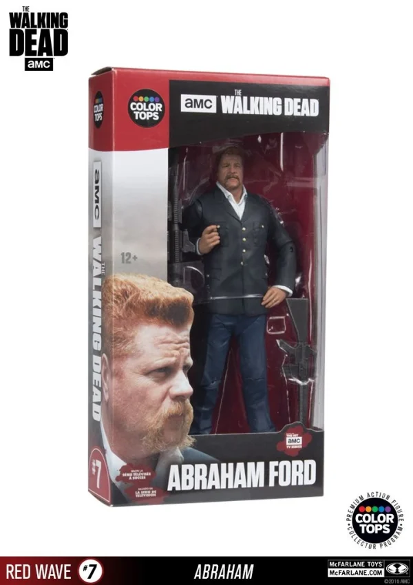 McFarlane Toys The Walking Dead – Abraham Ford 17cm Color Tops Figur 1