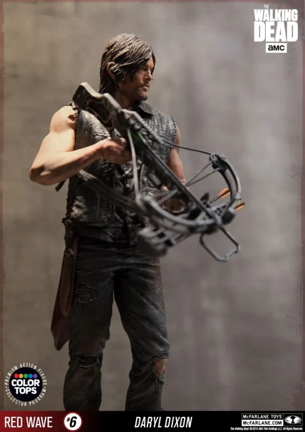 McFarlane Toys The Walking Dead – Daryl Dixon 17cm Color Tops Figur 6