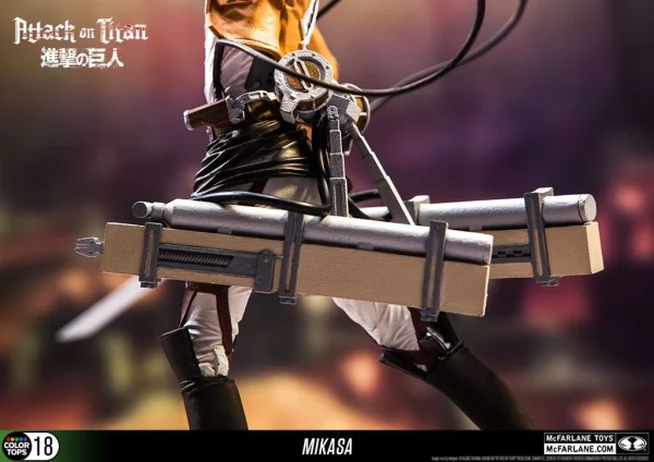 McFarlane Toys Attack On Titan – Mikasa Ackerman 17cm Color Tops Figur 7