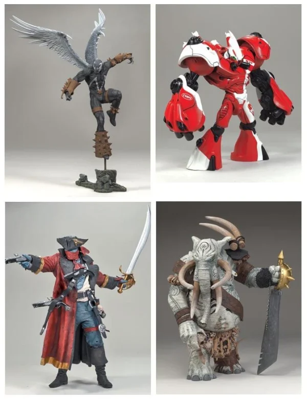 McFarlane Toys SPAWN # 34 Spawn Classics (4er Set) 1