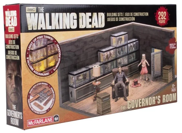 McFarlane Toys The Walking Dead Building Set – The Governors Room 1