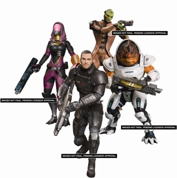 DC Direct Mass Effect 2 Series I 4er Actionfiguren Set 1