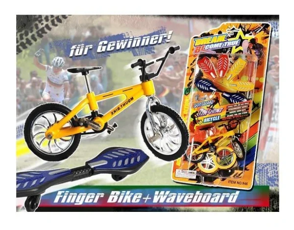 Diverse Finger-Bike Plus Finger-Waveboard 1