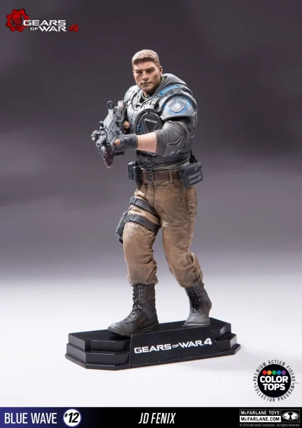 McFarlane Toys Gears Of War 4 – JD Fenix 18cm Color Tops Figur 3