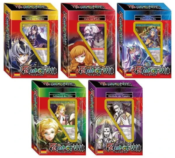 Diverse Force Of Will – Lapis-Zyklus Starterdeck 5er Set (DE) 1