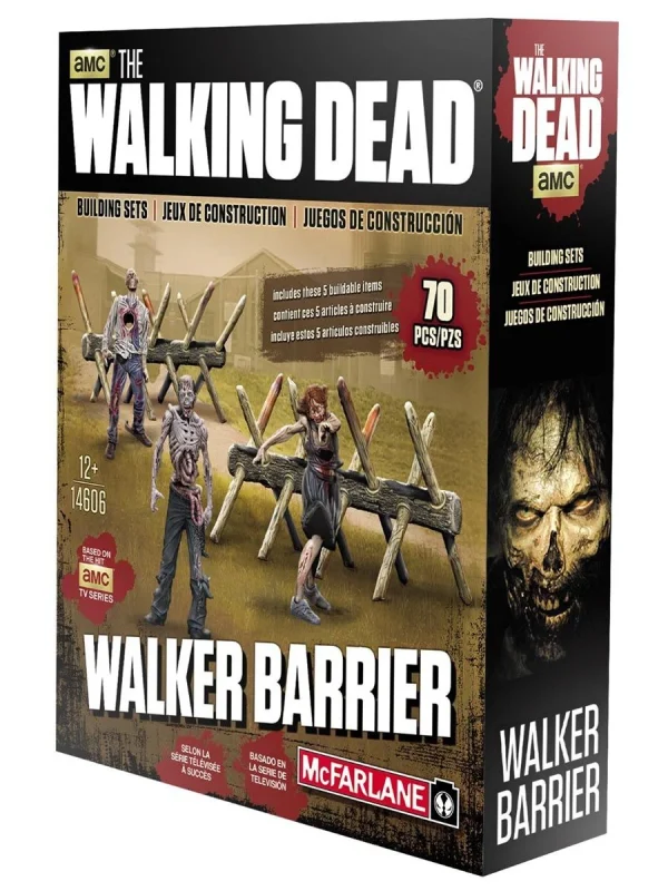 McFarlane Toys The Walking Dead Building Set – Walker Barrier 1