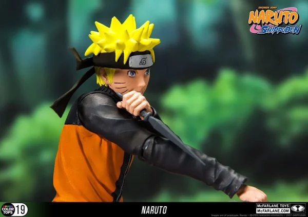 McFarlane Toys Naruto Shippuden – Naruto 17cm Color Tops Figur 6