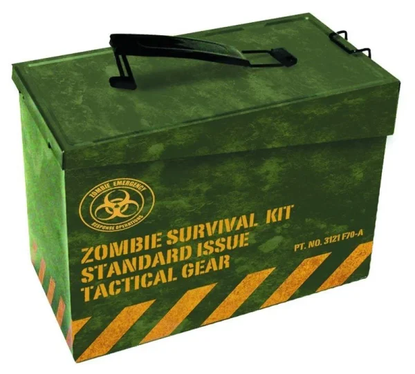 Diamond Select Lunchbox Zombies Apocalypse Metal Ammo Box 1