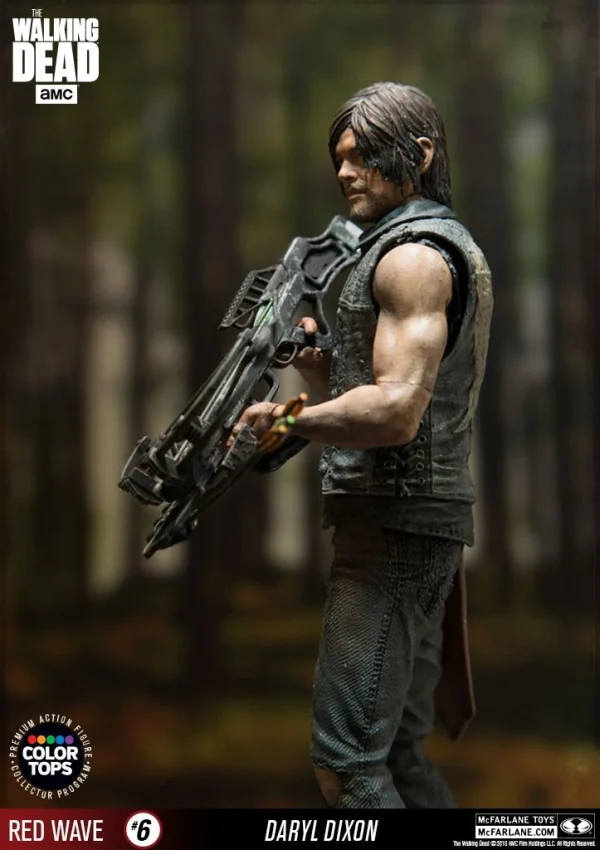 McFarlane Toys The Walking Dead – Daryl Dixon 17cm Color Tops Figur 5