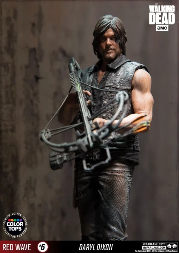 McFarlane Toys The Walking Dead – Daryl Dixon 17cm Color Tops Figur 7
