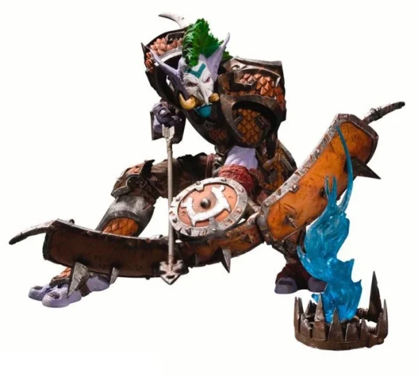DC Direct DC WoW Premium Series III Troll Hunter: Taz Dingo Figur 1