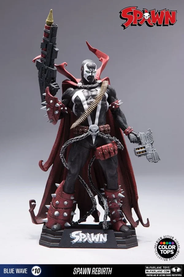 McFarlane Toys Spawn: Rebirth Spawn 17cm Color Tops Figur 4