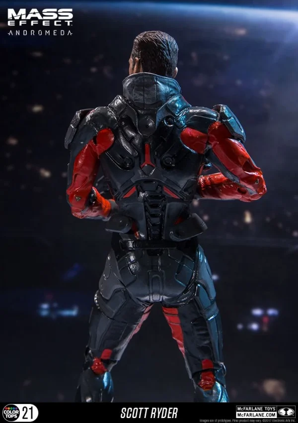 McFarlane Toys Mass Effect – Scott Ryder 17cm Color Tops Figur 5