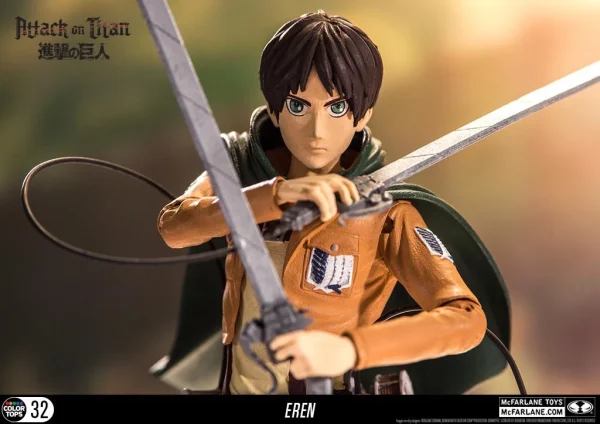 McFarlane Toys Attack On Titan – Eren Jaeger 17cm Color Tops Figur 8