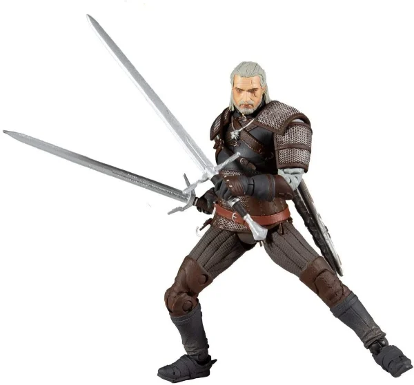 McFarlane Toys The Witcher 3 Wild Hunt – Geralt Von Riva Figur Mit Schädel 4
