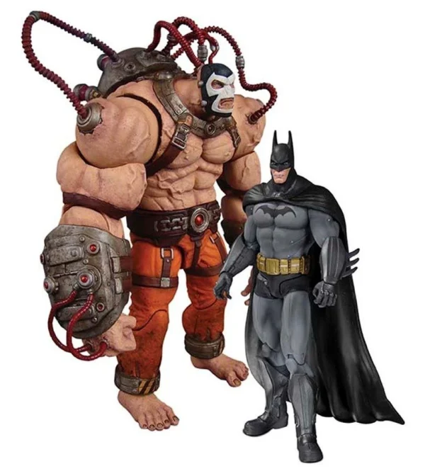 DC Direct Batman Arkham City – Batman Vs. Bane 2-Pack Actionfiguren 1