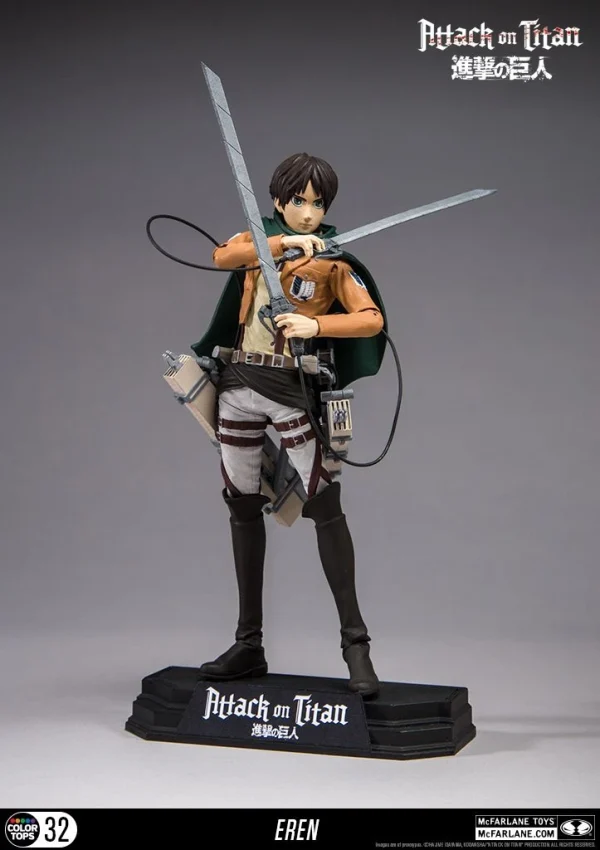McFarlane Toys Attack On Titan – Eren Jaeger 17cm Color Tops Figur 4