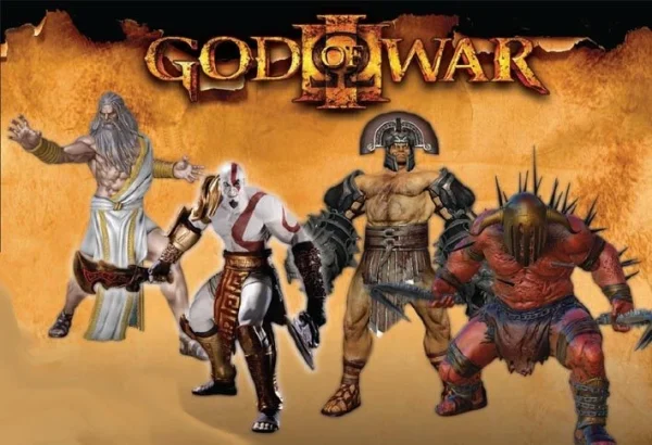 DC Direct GOD OF WAR 3 Series 1 Figuren Set (4) 1