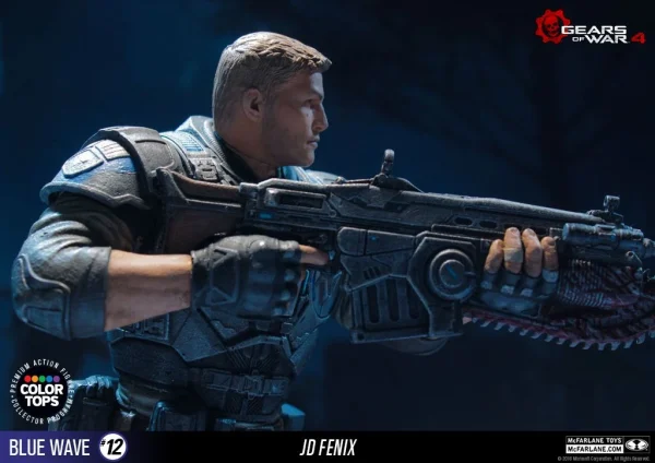McFarlane Toys Gears Of War 4 – JD Fenix 18cm Color Tops Figur 6