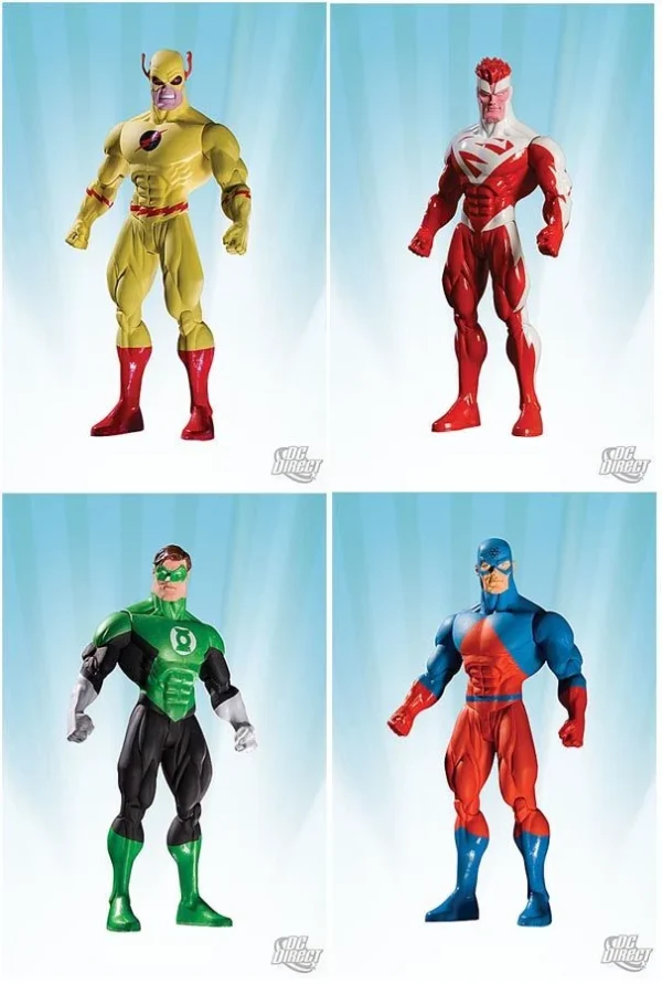 DC Direct JLA Classified Classic Figuren Series III (4er Set) 1