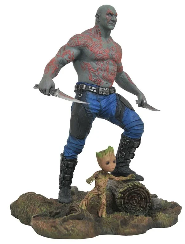 Diamond Select Marvel Gallery – Guardians O. T. Galaxy 2 – Drax & Baby Groot 1