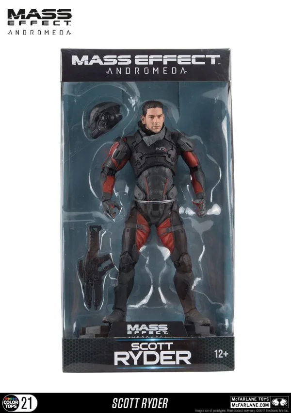 McFarlane Toys Mass Effect – Scott Ryder 17cm Color Tops Figur 1