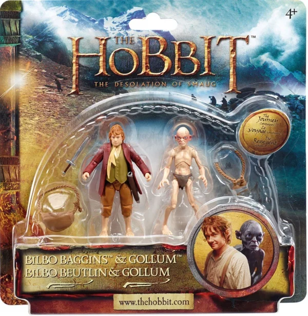 Diverse The Hobbit – Bilbo Beutlin & Gollum 2er-Figurenset 1