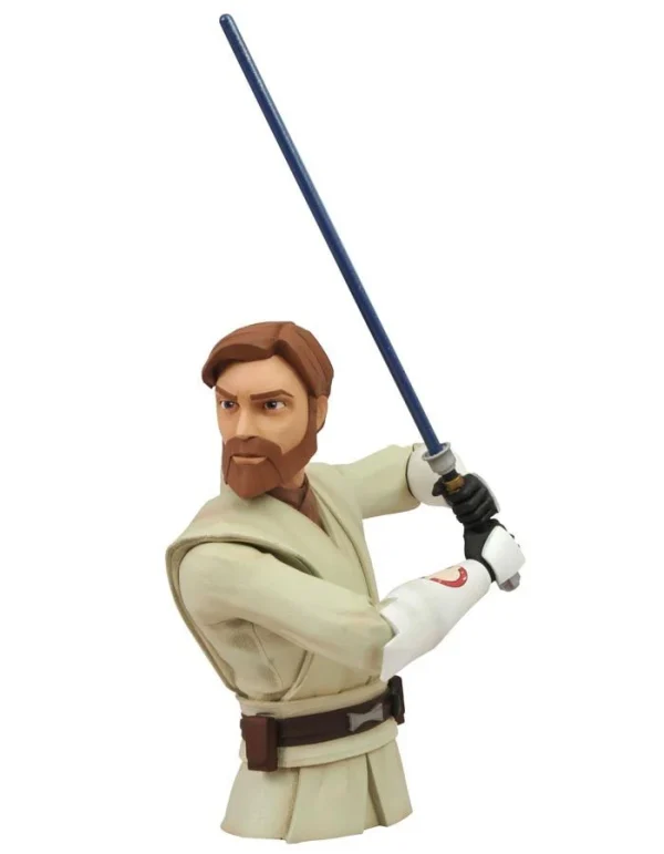Diamond Select Star Wars Clone Wars Obi-Wan Bust Bank – Spardose 1