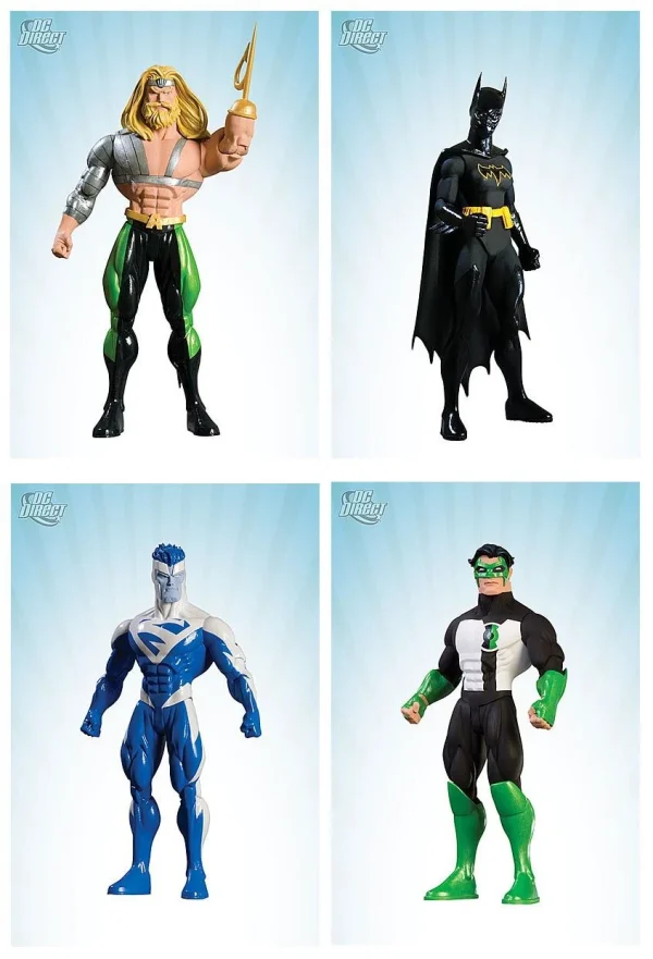 DC Direct JLA Classified Classic Actionfiguren 4er Set 1