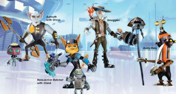 DC Direct Ratchet & Clank Figuren Series II 4er Set 1
