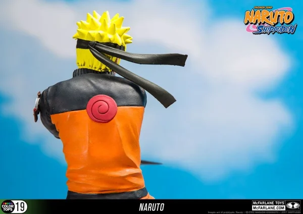 McFarlane Toys Naruto Shippuden – Naruto 17cm Color Tops Figur 5