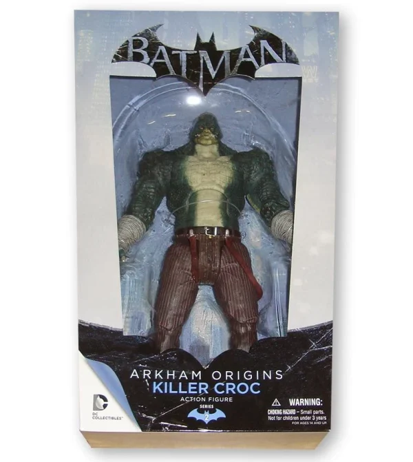 DC Direct Batman: Arkham Origins Series II Actionfigur – Killer Croc 1
