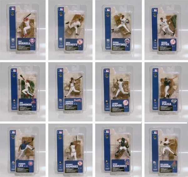 McFarlane Toys MLB 3″ Figuren Serie V (18 Figuren) 1