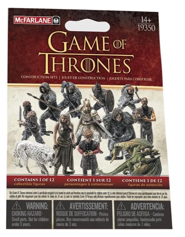 McFarlane Toys Game Of Thrones Building Set – Blind Bag Display S1 (24 Beutel) 1