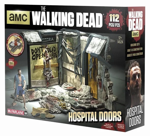 McFarlane Toys The Walking Dead Building Set – Hospital Doors 1