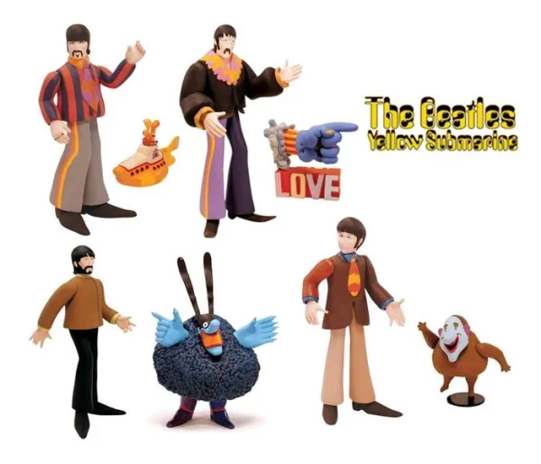 McFarlane Toys BEATLES Yellow Submarine Figuren Assortment 4er Set 1